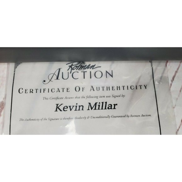 Red Sox Kevin Millar Signed Framed Picture W/ Certification Of Authenticity - Picture 3 of 12
